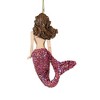 Kurt S. Adler 4.25 In Mermaid With Glittered Tail Shells Swim Aquatic Tails Tree Ornaments - 3 of 3