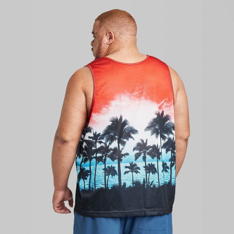 Men's Relaxed Fit Tank Top - Original Use™ Blue, 3 of 4