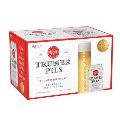 Trumer Pils Beer - 6pk/12 fl oz Cans