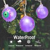 SYNCFUN Halloween Decorations Eyeball String Lights, Waterproof Decorative Lights with 8 Modes for Indoor/Outdoor Halloween Party Supplies Yard Decor - 3 of 4