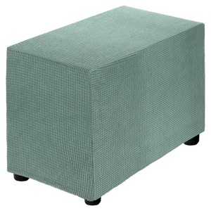 Unique Bargains Polyester Rectangular Stretchy Elastic Stool Cover - 1 of 4