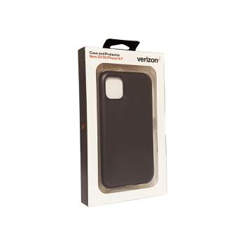 Verizon Glass Screen Protector and Case for iPhone 11 - Black