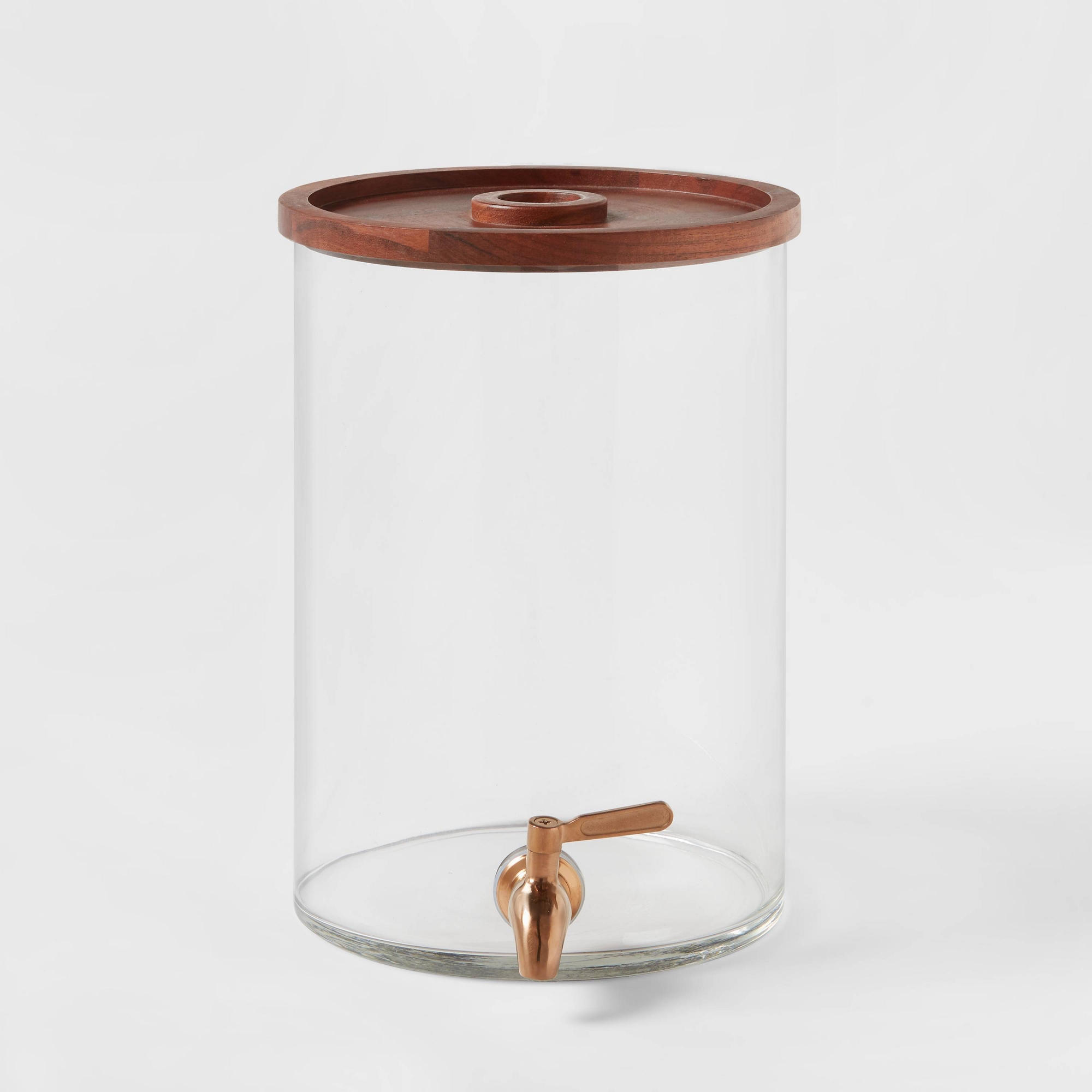 2gal Glass Modern Beverage Dispenser - Threshold™