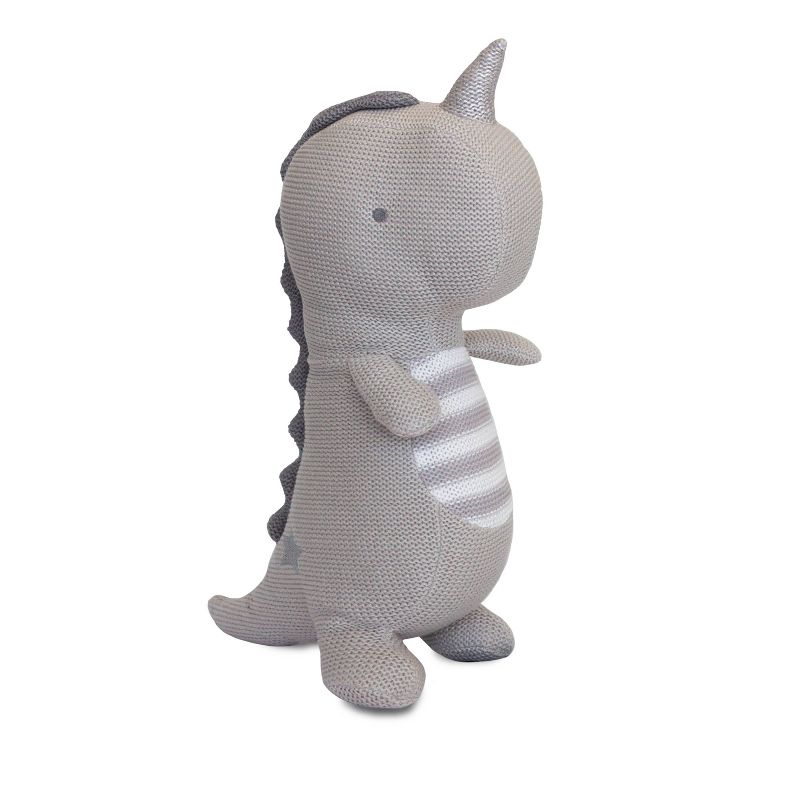 Living Textiles Baby Knit Plush Toy - Taylor T-Rex, 1 of 5