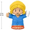 Fisher-Price Little People Denim Jumpsuit Mom Figure: Developmental Toy for Toddlers & Kids - 2 of 4
