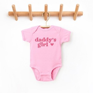 The Juniper Shop Daddy's Girl Heart Baby Bodysuit - 1 of 2
