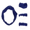 Unique Bargains Women's Simple Solid Elastic Cross Headwrap 1 Pc - 3 of 4