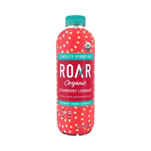 Roar Organic Strawberry Lemonade Enhanced Juice Drink - 18 fl oz Bottle - 1 of 4