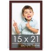 PosterPalooza | 15x21 Wood Frame with UV Acrylic, 6 Finishes: Black, White, Bronze, Silver, Wood, Mahogany - 2 of 4