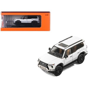 Lexus GX550 White 1/64 Diecast Model Car by GCD - 1 of 4