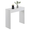 Breighton Home Northfield Entryway Hall Table in White - 3 of 4