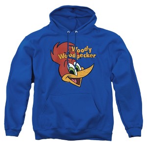 Woody Woodpecker Retro Logo Adult Pull-Over Hoodie - 1 of 4