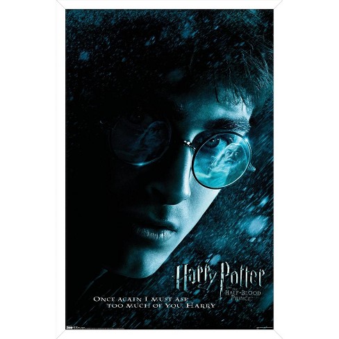 Trends International Harry Potter And The Half-blood Prince - Harry Framed Wall  Poster Prints White Framed Version 14.725 X 22.375 : Target