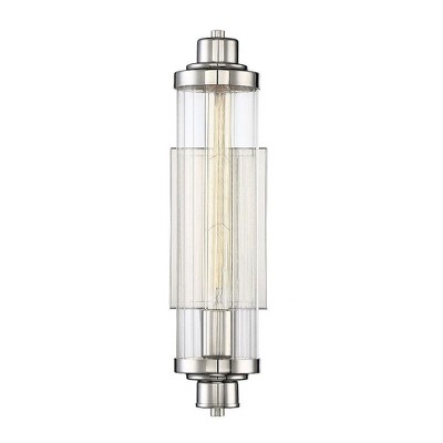 Savoy House Pike 1 - Light Wall Light in  Polished Nickel