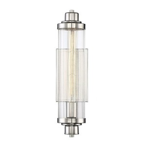Savoy House Pike 1 - Light Wall Light in  Polished Nickel - 1 of 4