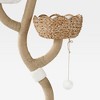 Multi-Level Cat Tree,27.5" W × 27.5" D × 59.38" H - 3 of 4