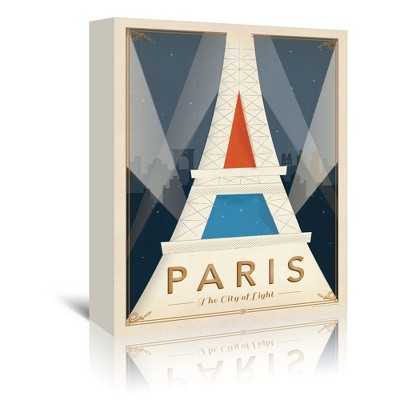 Paris Mod by Anderson Design Group Wrapped Canvas - Americanflat - 5" x 7"