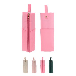 Unique Bargains Heat Resistant Travel Bag Side Storage Pockets for Curling Iron Flat Iron Hair Tool - 1 of 4