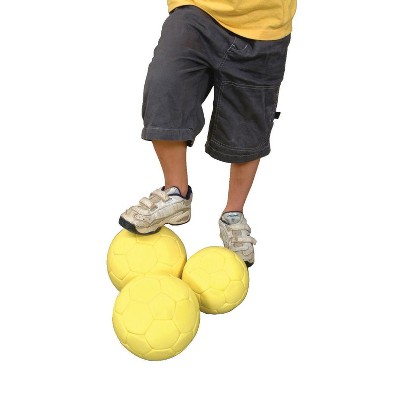 Sportime DeadZone Indoor Soccer Ball, Number/Size 5, Yellow