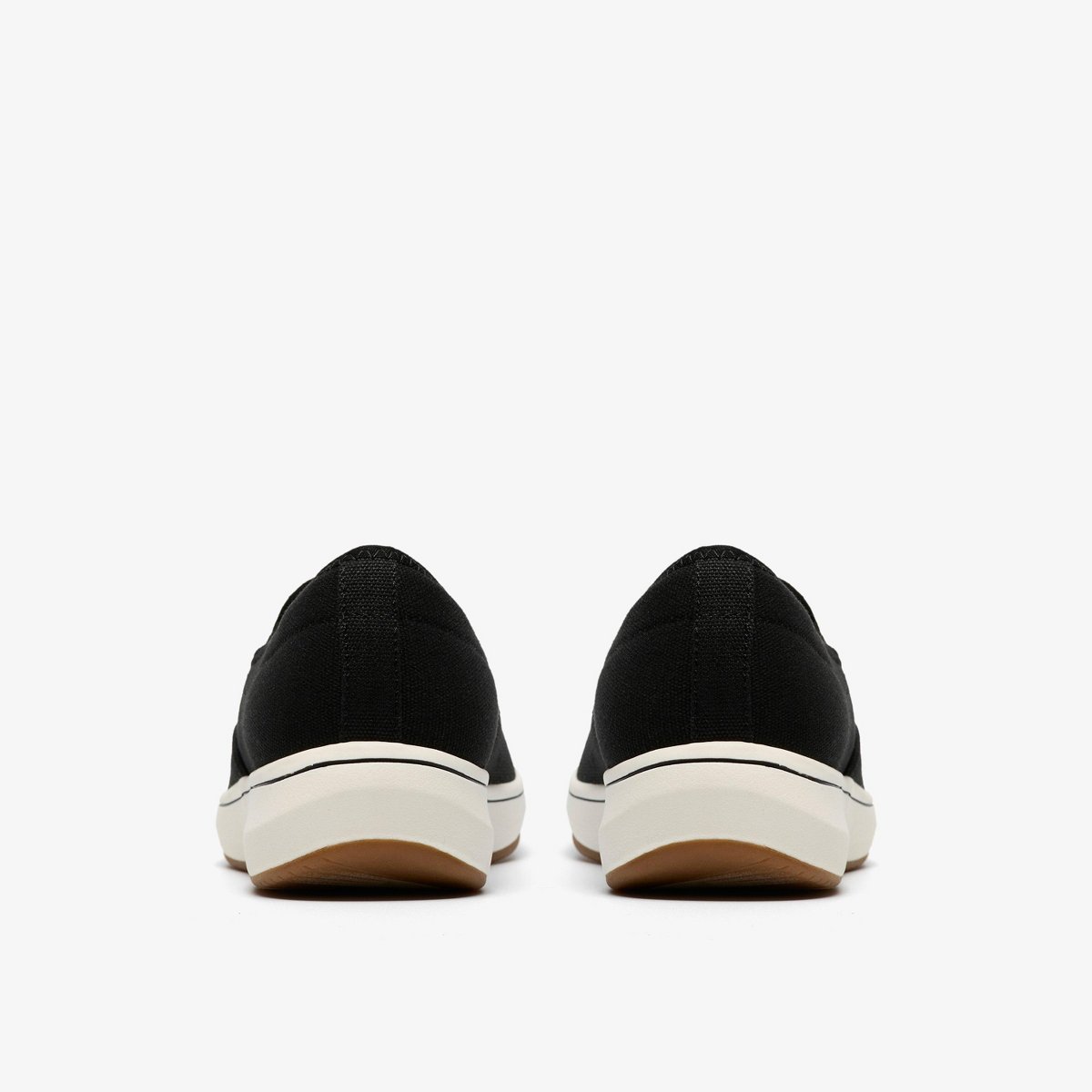 Обувь Clarks Cloudsteppers Womens Breeze Sky Zoe Black Canvas Shoes 11 Medium — фото 5