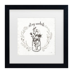Trademark Fine Art - Janelle Penner Our Nest VIII Stay Awhile Matted Framed Art - 1 of 4