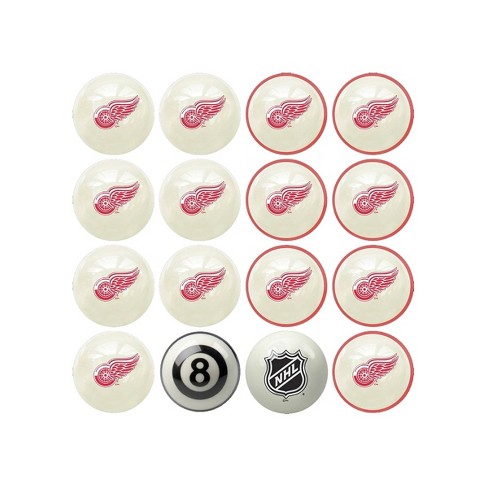 NHL Detroit Red Wings Home & Away Billiard Ball Set - image 1 of 1