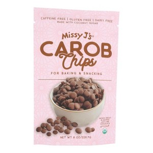 Missy Js Carob Chips Vegan - Case of 6 - 8 oz - 1 of 3