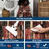 Washable Runner Rug Non Slip Kitchen Rugs Modern ndoor Entryway Rug Farmhouse Soft Bath Mat Stain Resistant Carpet for Bedroom Hallway Laundry - 4 of 4