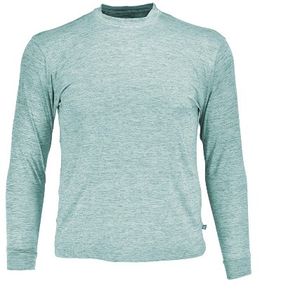 Banana Boat UPF 50+ Men's 4-Way Stretch Long Sleeve Tee Shirt | Space Dyed