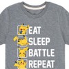 Boys' - Pokémon - Eat Sleep Battle Repeat Short Sleeve Graphic T-Shirt - 2 of 4