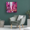 Canvas Wall Art - Ray Heere 'Pop Art New York Pink 2' Wall Art for Living Room, Bedroom, or Office Décor by Trademark Fine Art - 14 x 14 Inches - 4 of 4