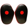 Amber Fight Gear Leather Focus Mitts – Shock-Absorbing, Lightweight, Adjustable for MMA, Muay Thai, Kickboxing Training. - 3 of 4