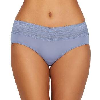 Warner's Warners® No Pinching No Problems® Dig-Free Comfort Waist with Lace  Microfiber Brief RS7401P - Macy's