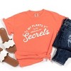 Simply Sage Market Women's My Plants Kknow All My Secrets Short Sleeve Garment Dyed Tee - 2 of 4