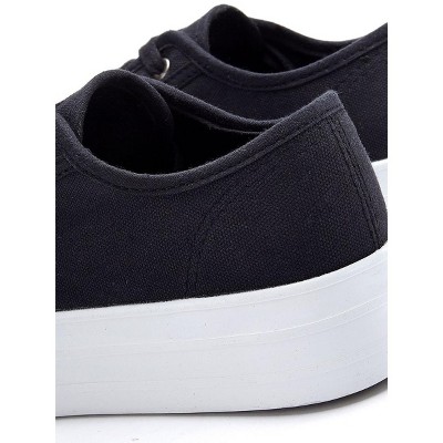 Женские кроссовки Lascana Women's Platform Sneakers - LASCANA - Black Solid 7 — фото 4