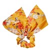 scunci Collection Scarf Satin Scrunchie - Yellow Floral - image 4 of 4