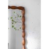 Vynxaria 24" Mid-Century Wall Mirror - Modern Wood Framed Decorative Mirror - 3 of 4