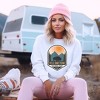 Simply Sage Market Women's Graphic Sweatshirt Yellowstone National Park Badge - 2 of 3