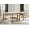 Signature Design by Ashley Havonplane 72" Counter Height Dining Bench - 2 of 4