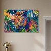 Art Remedy Relaxing Lion Tropical Jungle Animals Wall Art Unframed - 2 of 4