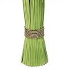 Northlight Artificial Onion Grass Bundle Wrapped with Jute Rope Decoration - 37.75" - Green - 3 of 4