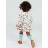RuffleButts Baby Toddler Girls Long Sleeve Flutter Bubble Romper - 4 of 4