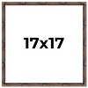 PosterPalooza | 17x17 Bamboo Picture Frame, UV Acrylic, 4 Finishes - Brown, Black, Gold, and Natural - 2 of 4