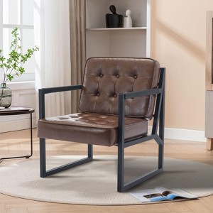 Accent Arm Chair, Modern Accent Chairs for Home Office - 1 of 4