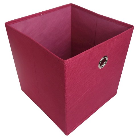 Fabric Cube Storage Bin Pink 11 Room Essentials Target