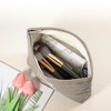 Unique Bargains Corduroy Zipper Makeup Bags and Organizers 1 Pc - 3 of 4