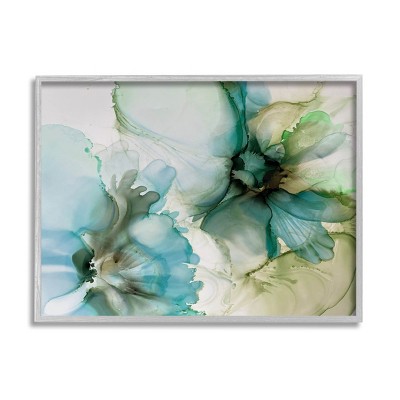 Stupell Industries Abstract Flower Petals Blooming Framed Giclee Art