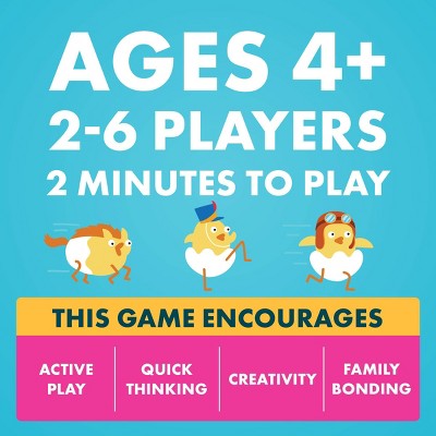 Hurry Up Chicken Butt Family Friendly Hot-Potato Card Game