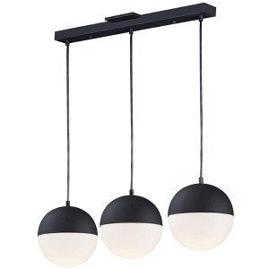 ET2 Lighting Half Moon 3 - Light Pendant in  Black - 1 of 4