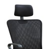 Simple Relax Adjustable Office Chair with Mesh Back in Black - 3 of 4